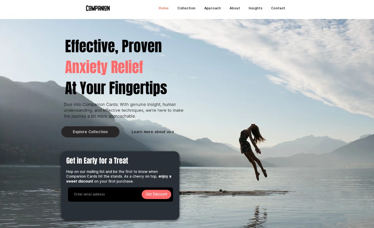 Companion Health website