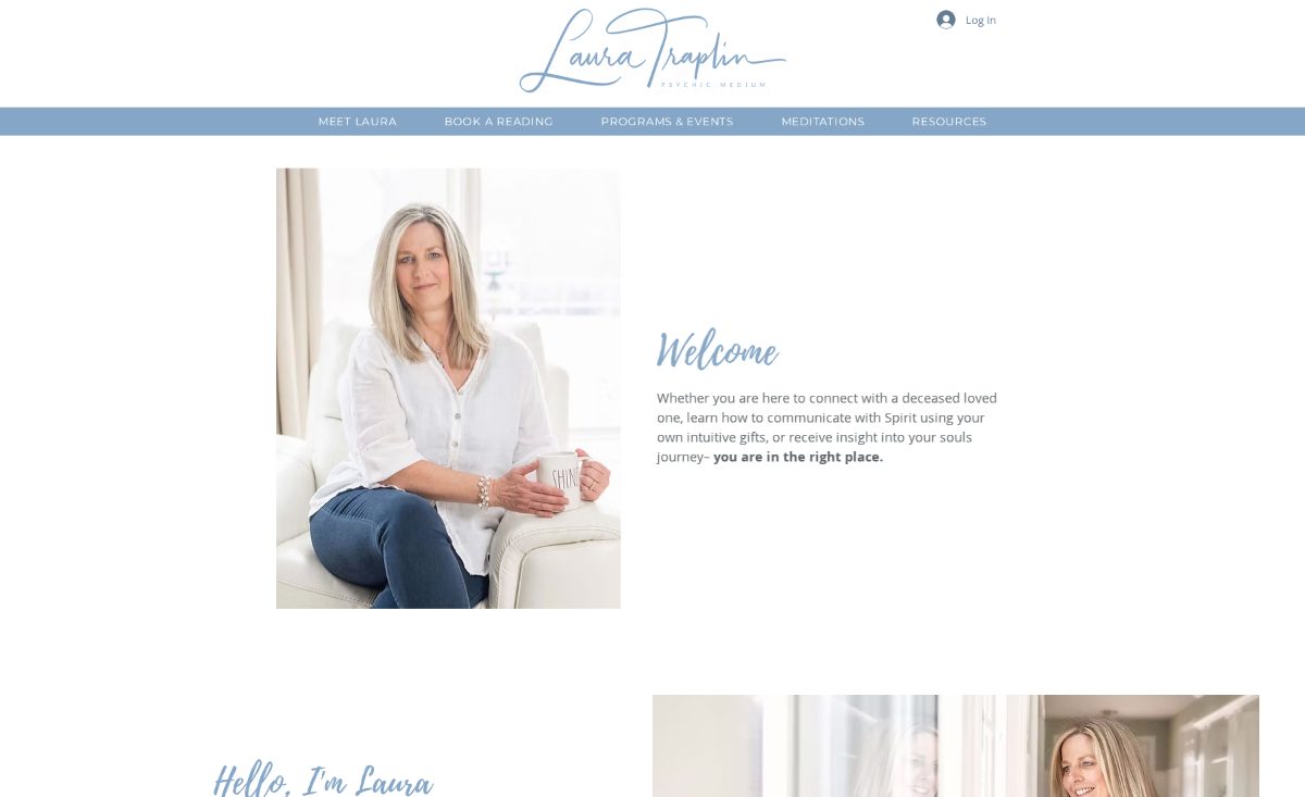 Laura Traplin website